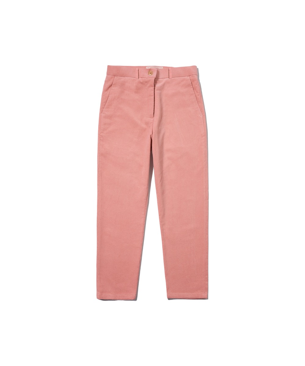 P3106 Berry coduroy pants_Dusty pink